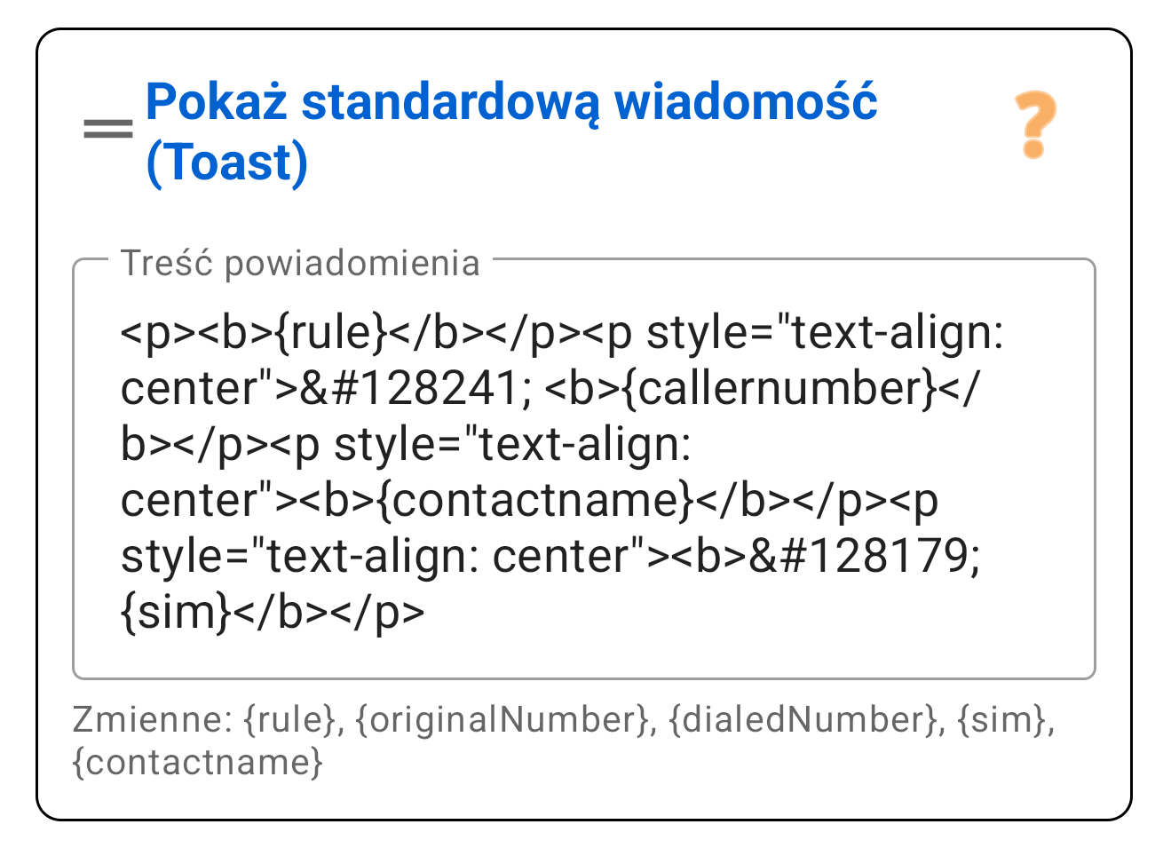 Pokaż wiadomość 'Toast'