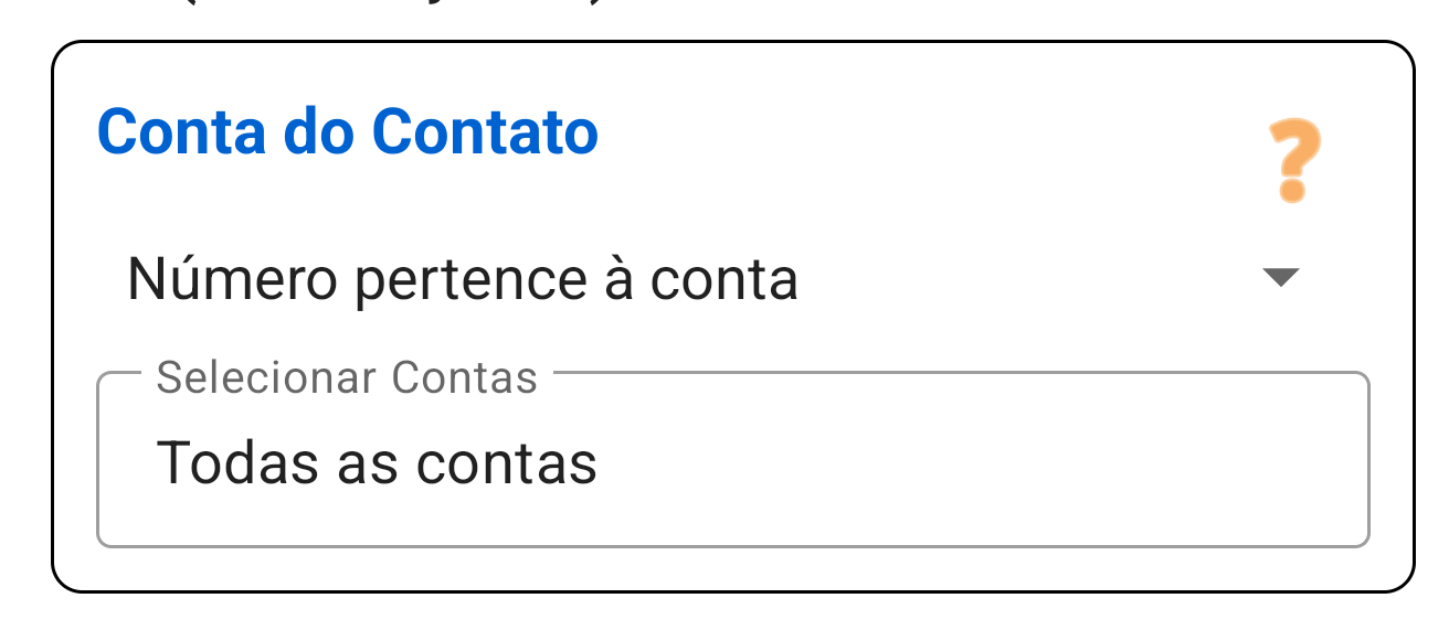 Conta de Contato