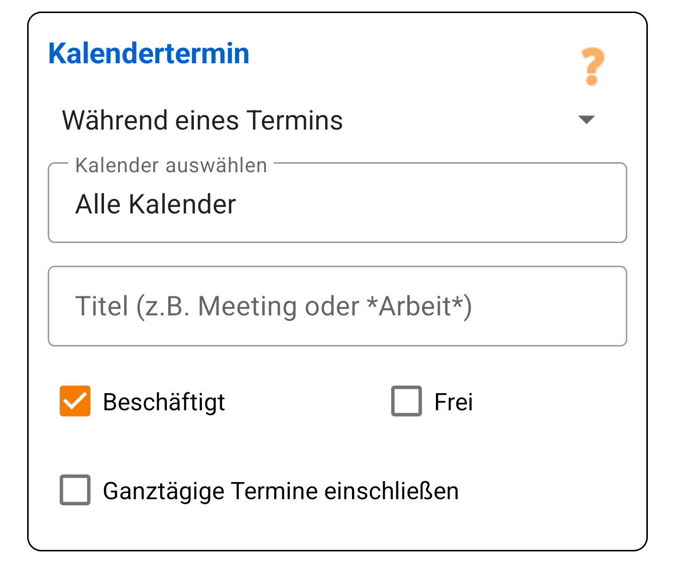 Kalendertermin