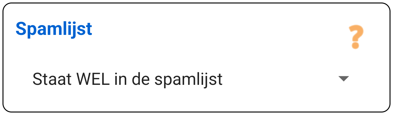 Spamlijst