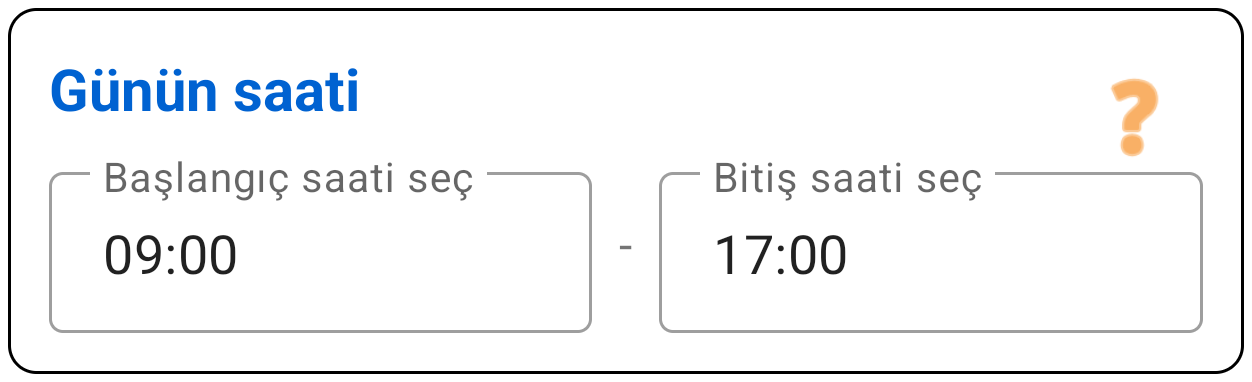 Gün & Saat