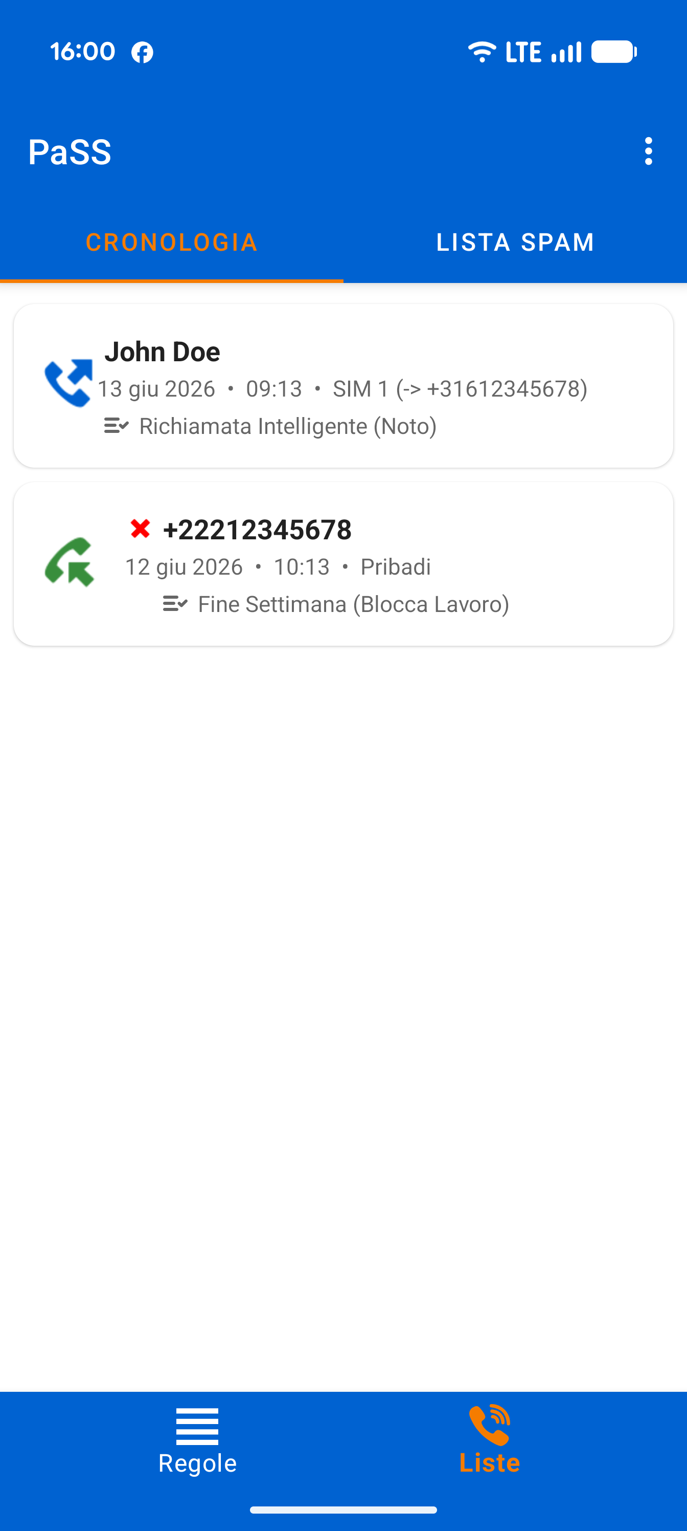 Cronologia Intelligente