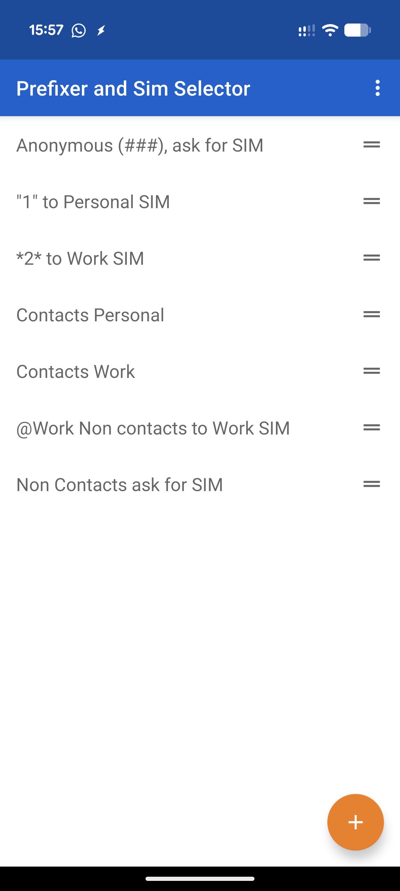 Screenshot of the PaSS main screen